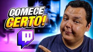 Como Começar A Fazer Live Na Twitch 2023 do JEITO CERTO! 