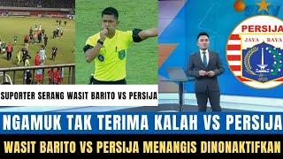  SUPORTER NGAMUK SERANG WASIT!! Tak Terima Kalah Barito Putera vs Persija Langsung Dinonaktifkan