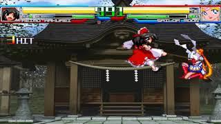 NICK54222 MUGEN: Reimu Hakurei (me) VS Sailor Moon (NapoleonJonamite)