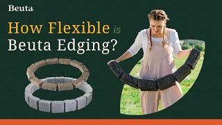 How Flexible Are Beuta Block Landscape Edging?? | No Dig, Flexible, Easy Installation Garden Edging