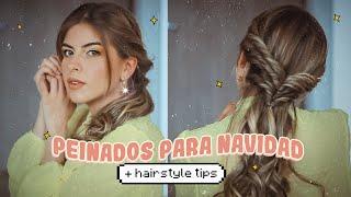 5 Peinados FÁCILES que DEBES Intentar  + Mi estilo de cabello| Camila Dust