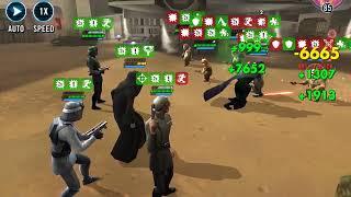 Empire VS Murder Bears in Star Wars Galaxy of Heroes