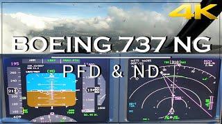 Boeing 737NG | Primary Flight Display & Navigation Display operation