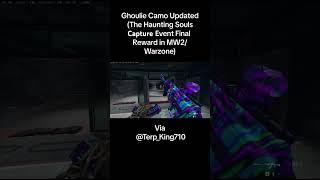 Ghoulie Camo Gameplay Updated Souls Capture Event Final Reward The Haunting MW2 Warzone Ghoulie Camo