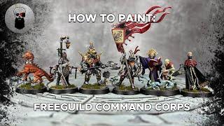 Contrast+ How to Paint: Freeguild Command Corps