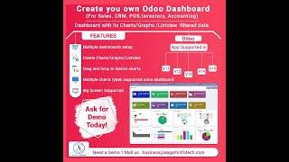 All in One Odoo Amaze Dashboard for  (CRM , POS , InventoryStock , Sales, Accounting dashboard)