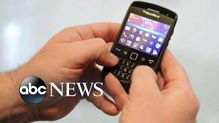 BlackBerry devices hit the end of the line