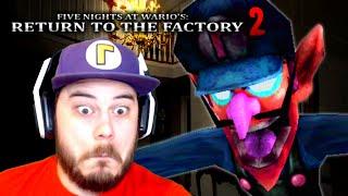 WARIO AND HIS FRIENDS ARE HAUNTING THIS HOUSE!! | (FNAW) Return to the Factory 2: The McRoy House