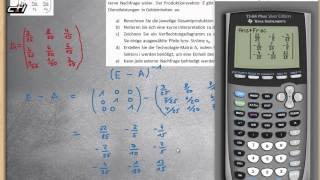 Leontief Modell || Mehrstufige Prozesse - Matrizenrechnung   Übung 1 erklärt