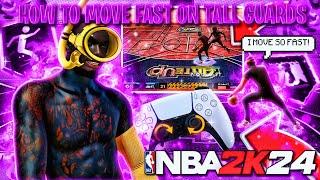 HOW TO MOVE FAST ON TALL GUARDS!  *NEW* BEST DRIBBLE MOVES FOR TALL GUARDS - 2K24 DRIBBLING TIPS! 