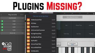 GarageBand iOS update bug | How to restore AU plugins in iOS 14