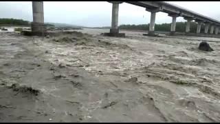 Due to heavy rains in Haldwani, Gaula river is on the boom