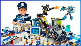Полиция Лего Сити и Мобильный Командный Центр 60139. Бэтмен и мотоцикл 42058. Арест банды Магнето