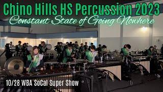 Chino Hills HS Percussion - Fall 2023