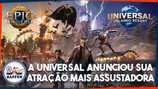 Universal ORLANDO revela a 1ª área de TERROR DO MUNDO no seu novo parque: EPIC UNIVERSE | Hapfun