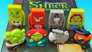 2010 SHREK FOREVER AFTER GENERAL MILLS CEREAL PROMOTIONAL BOXED MOVIE SET VIDEO REVIEW