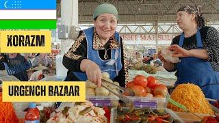 Urgench Xorazm Uzbekistan   Chalysh Bozor Walking tour