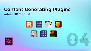 Content Generating Plugins - Adobe XD Tutorial