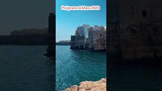 My First Time In Polignano A Mare. Beautiful!!!!!!!!!!!! #shortsvideo