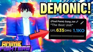 DEMONIC VS HEAVENLY In Anime Fighters!