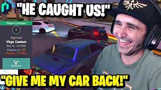 Summit1g First SUPER RARE Player Contract & Gets CAUGHT! | GTA 5 NoPixel RP