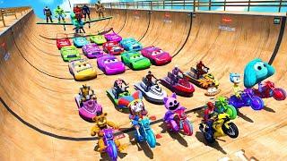 GTA V SPIDERMAN 2, THE AMAZING DIGITAL CIRCUS, INSIDE OUT 2 MOVIE Join in Epic New Stunt Racing Game