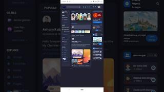 Social Media app using Html CSS and JavaScript #shorts #coding #html #websitedesign ##htmlcss #