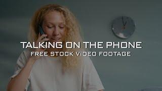 50+ Women Talking on the Smartphone Free Stock Video Footage | Girl Having a Phone Call Videos