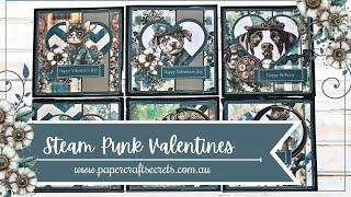 How to Make Steam Punk Cards with Printable Designs