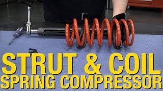 Macpherson Strut and Coil Spring Compressor - How to Use a Spring & Strut Compressor - Eastwood