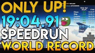Only Up Speedrun in 19:04 (Former World Record) 