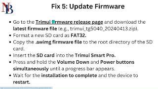 How To Fix Trimui Smart Pro Not Connecting To Wi-Fi