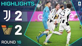 JUVENTUS-VENEZIA 2-2 | HIGHLIGHTS | Late Vlahovic goal saves Juve unbeaten run | Serie A 2024-25