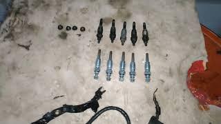 Замена свечей накала Volkswagen Transporter T4 glow plugs replacement