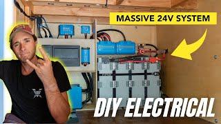 DIY Camper Van Electrical Install // START TO FINISH 24V // BATTLE BORN BATTERIES X EXPLORIST.LIFE