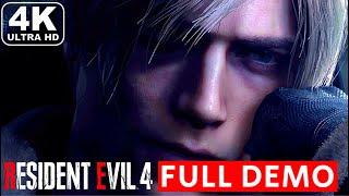 Resident Evil 4 2023 Full Demo 4K Ultra HD 60 FPS