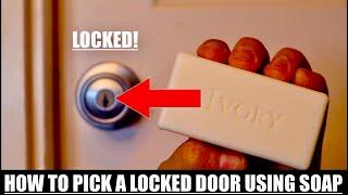 How to Pick a Lock Using A Bar of Soap - Urban Survival Skill!
