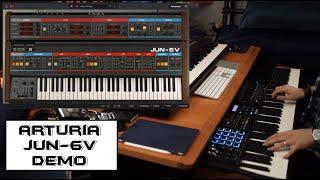 Arturia Jun-6V Demo | No Talking |