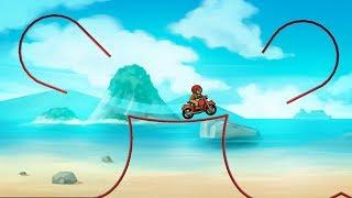 BIKE RACE FREE TOP MOTORCYCLE RACING GAMES / Android iOS Gameplay / Hills / Beach Stages