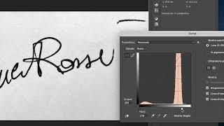 Firma digitale o digitalizzata con Photoshop, dalla carta allo schermo!