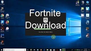 How to Download FORTNITE For Windows 7, 8.1, 10 - Free to Play Game - Beginners