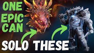  SOLO Dragon, Ice Golem & FW 21 With ONE Epic  Urogrim Solo Guide | RAID SHADOW LEGENDS