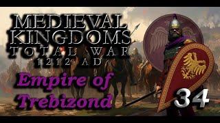 Medieval 1212 AD - Byzantine Empire (Trebizond) #34 - Kingdom of Sicily in ASHES !