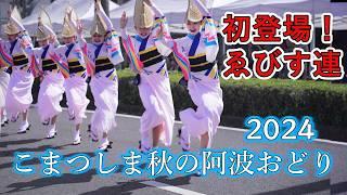 【阿波踊り2024】こまつしま秋の阿波踊り2024　ゑびす連　流し踊り