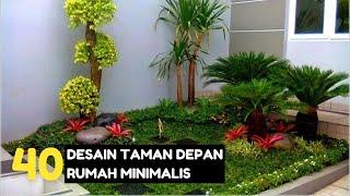 40 Desain Taman Depan Rumah Minimalis