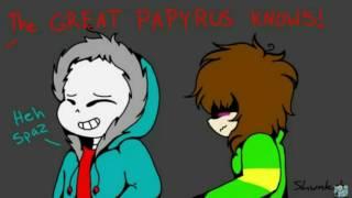 Sans x chara comic dub