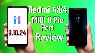 MIUI 11 Pie Port for Redmi 4X/4 (santoni) Review | AOD and Moe Cool Features