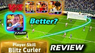 Foden Blitz curler showtime- Better than SON/SALAHreview efootball || efootball 2024