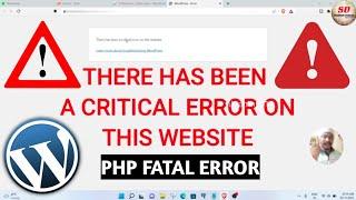 There has been a critical error on this website | php fatal error allowed memory size exhausted