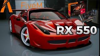 TESTE NA RX 550  FIVEM [ ATUALIZADO ]  RODA GTA RP !?